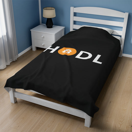 Hodl Cozy Plush Blanket