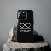 Infinity Over 21 Million iPhone Case
