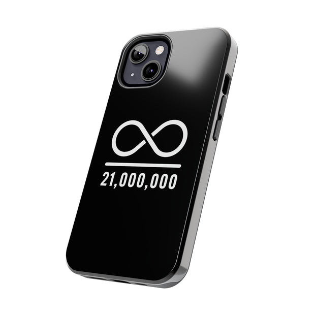 Infinity Over 21 Million iPhone Case