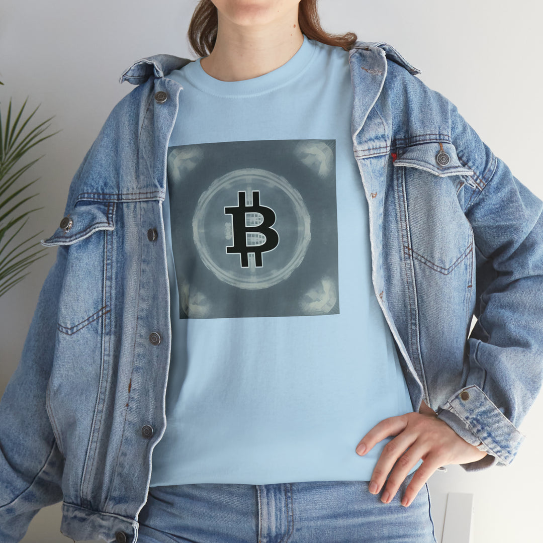 Bitcoin in Blue Tee