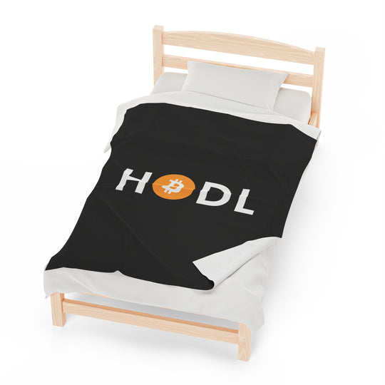 Hodl Cozy Plush Blanket