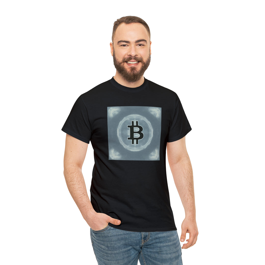 Bitcoin in Blue Tee