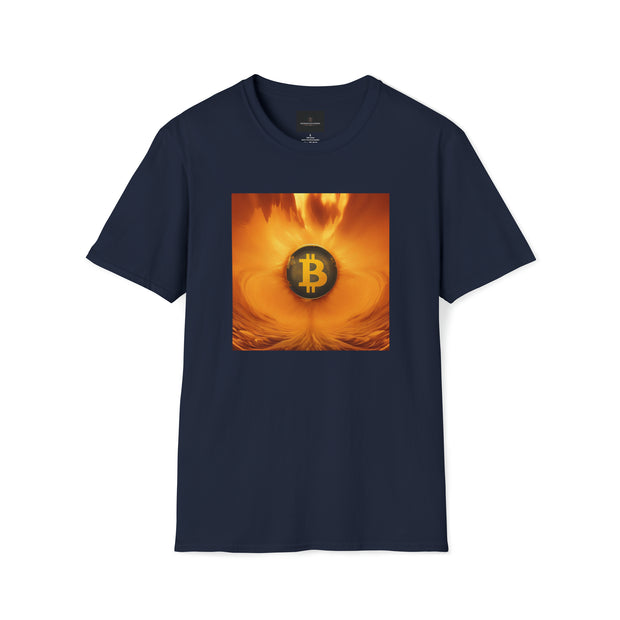 Bitcoin Tsunami Unisex Softstyle T-Shirt