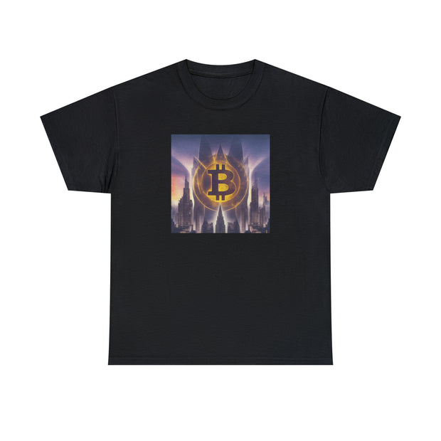 Bitcoin Signal Over Gotham Tee