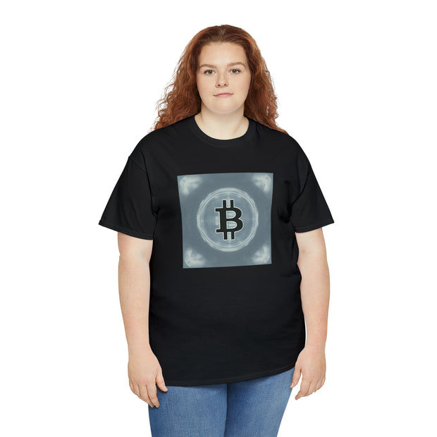 Bitcoin in Blue Tee