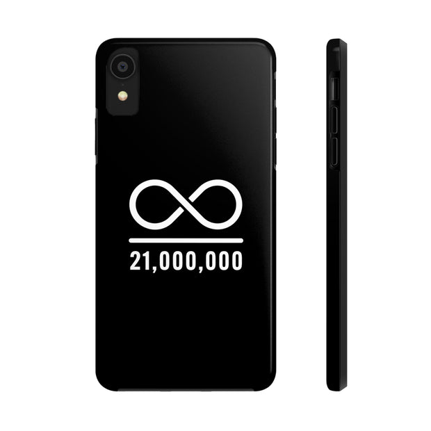 Infinity Over 21 Million iPhone Case