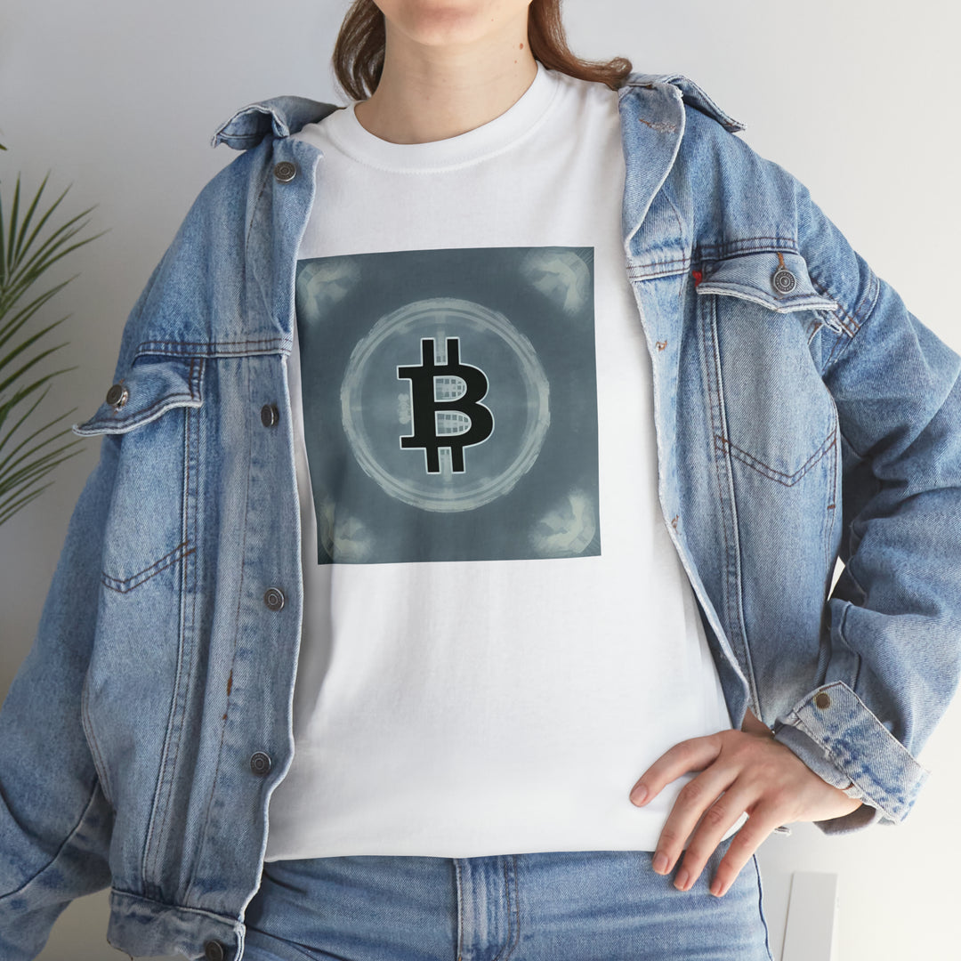 Bitcoin in Blue Tee