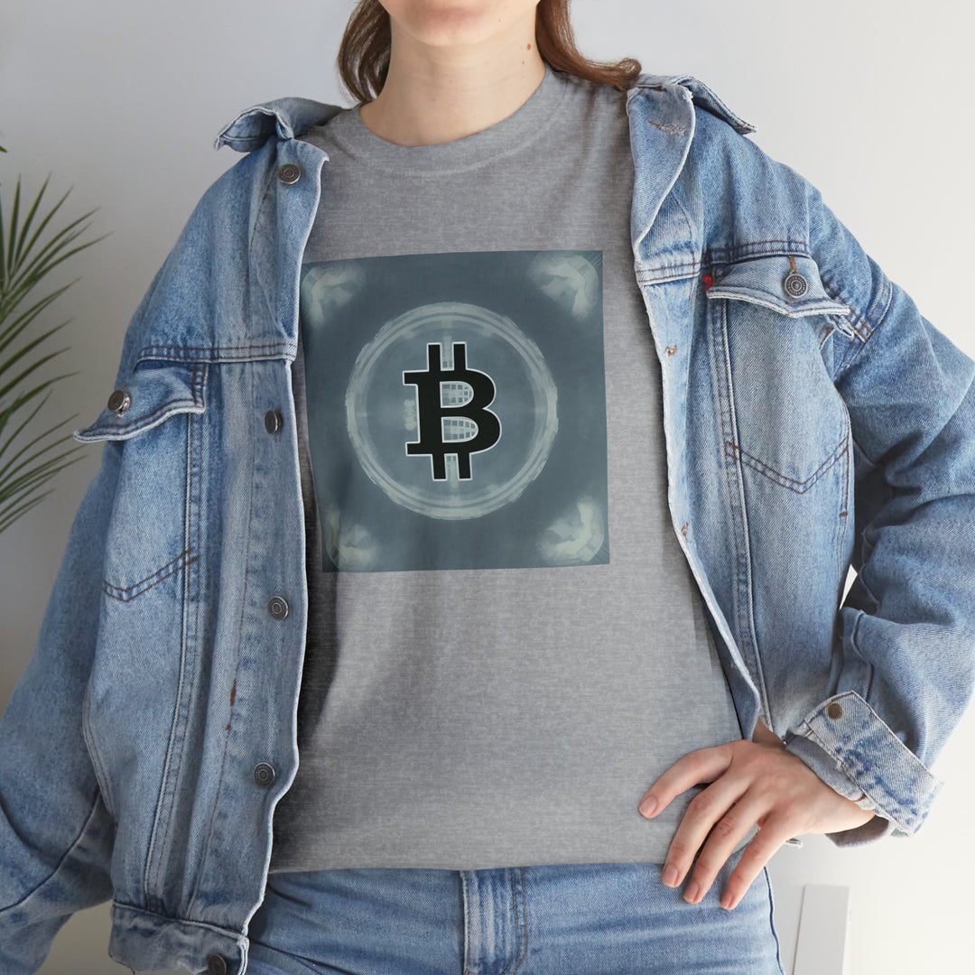 Bitcoin in Blue Tee