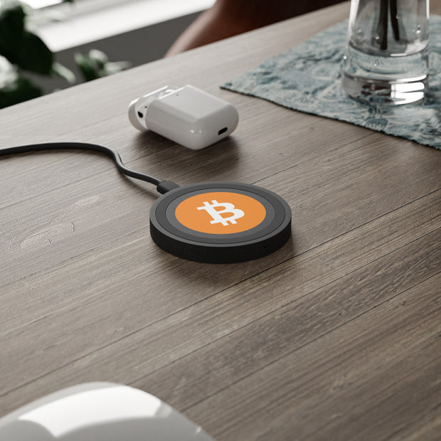 Bitcoin Wireless Charging Pad