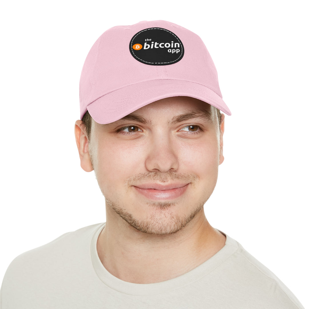 The Bitcoin App Hat with Leather Patch