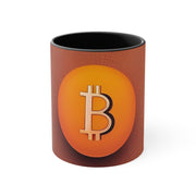 Bitcoin Accent Coffee Mug