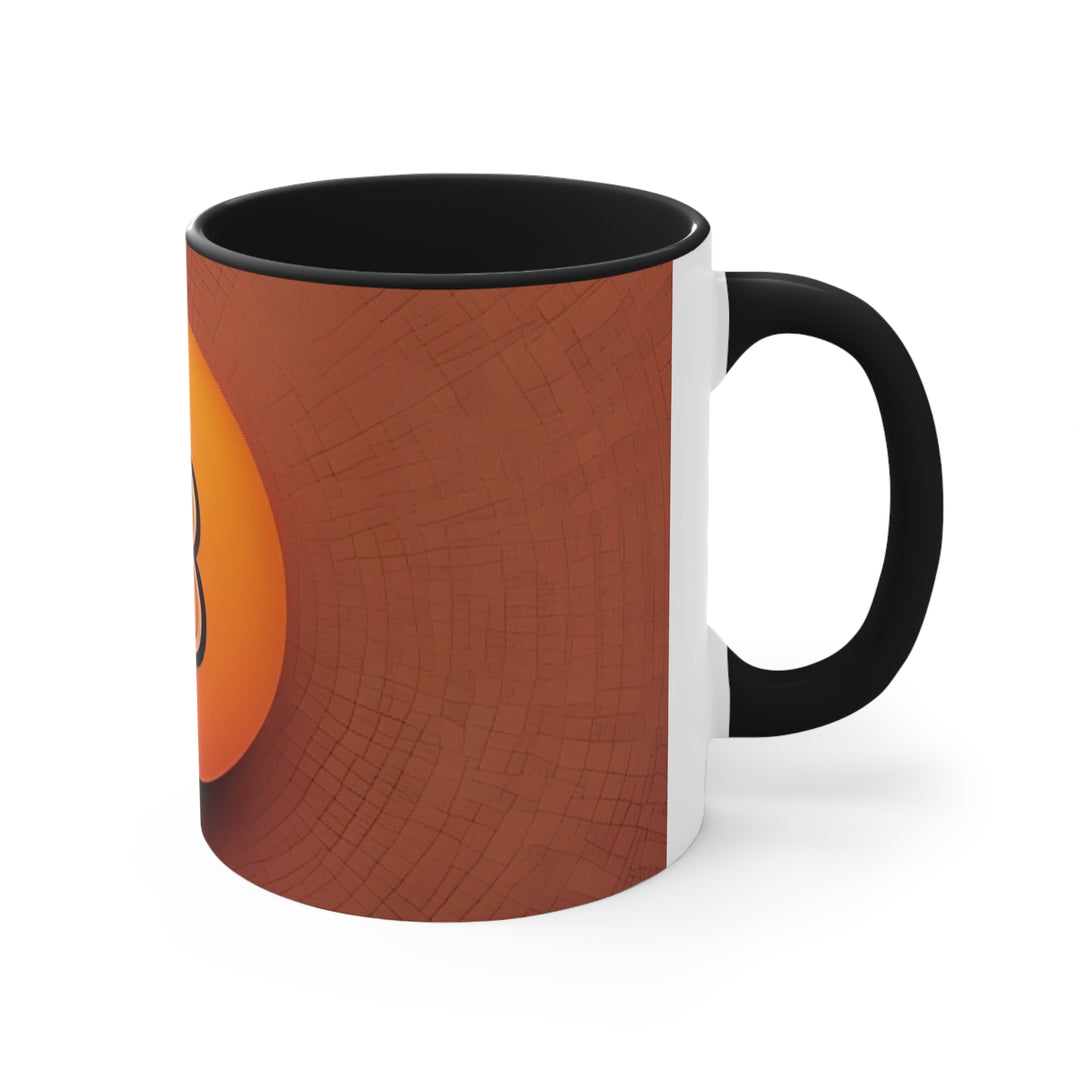 Bitcoin Accent Coffee Mug