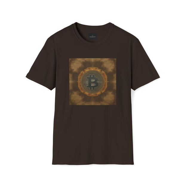 Chocolate Bitcoin Unisex Softstyle T-Shirt