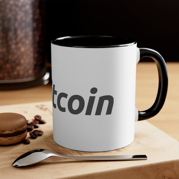 Bitcoin Long Logo Coffee Mug