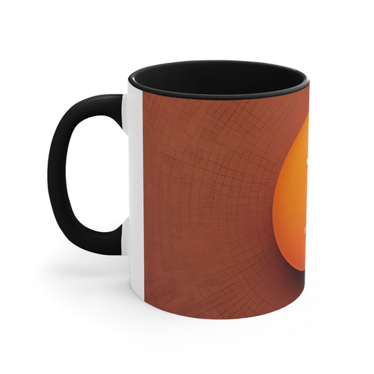 Bitcoin Accent Coffee Mug