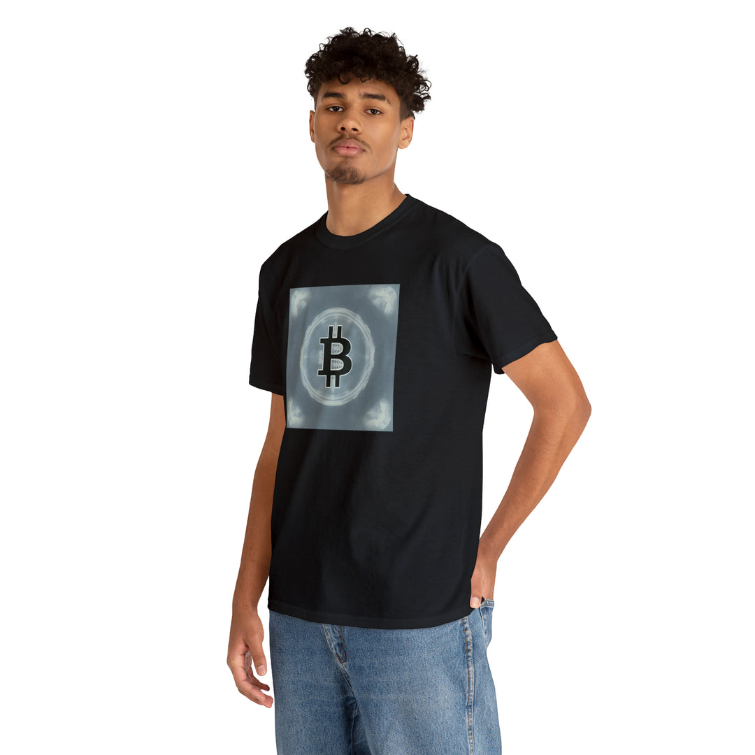 Bitcoin in Blue Tee