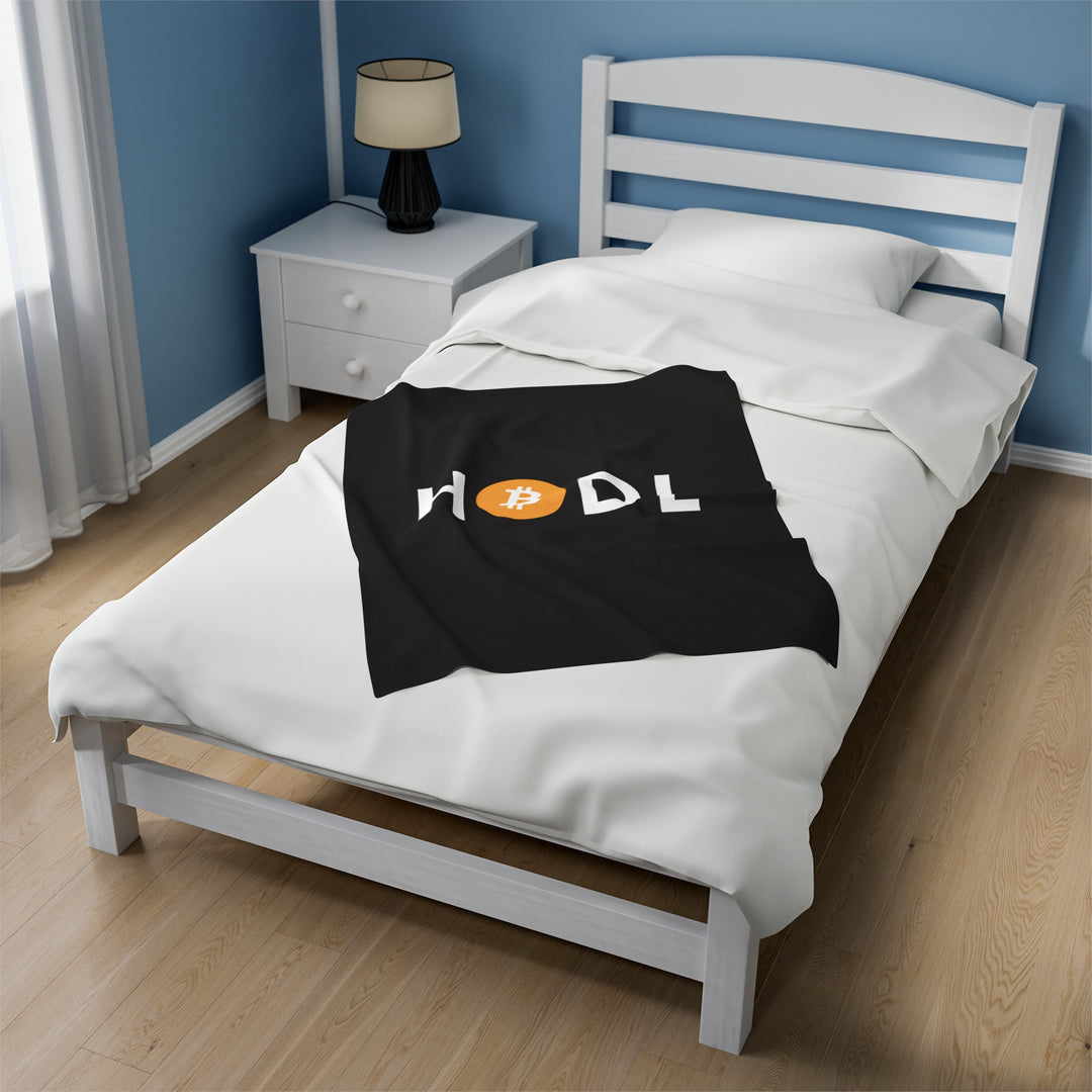 Hodl Cozy Plush Blanket