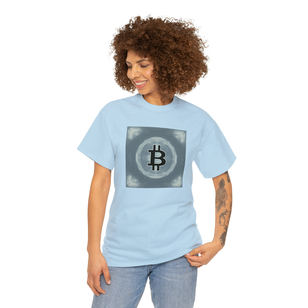 Bitcoin in Blue Tee