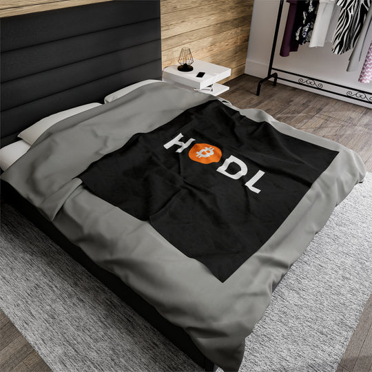 Hodl Cozy Plush Blanket