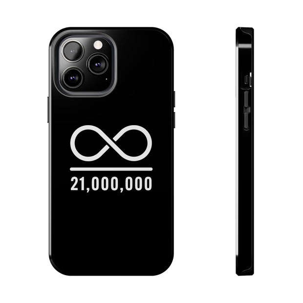 Infinity Over 21 Million iPhone Case