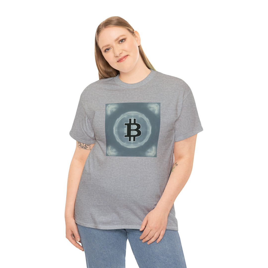 Bitcoin in Blue Tee