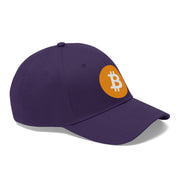 Bitcoin Logo Unisex Twill Hat