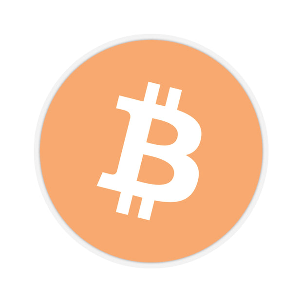 Bitcoin Logo Kiss-Cut Stickers