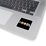 Hodl Bitcoin Kiss-Cut Stickers
