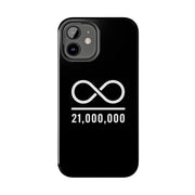 Infinity Over 21 Million iPhone Case