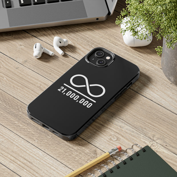 Infinity Over 21 Million iPhone Case