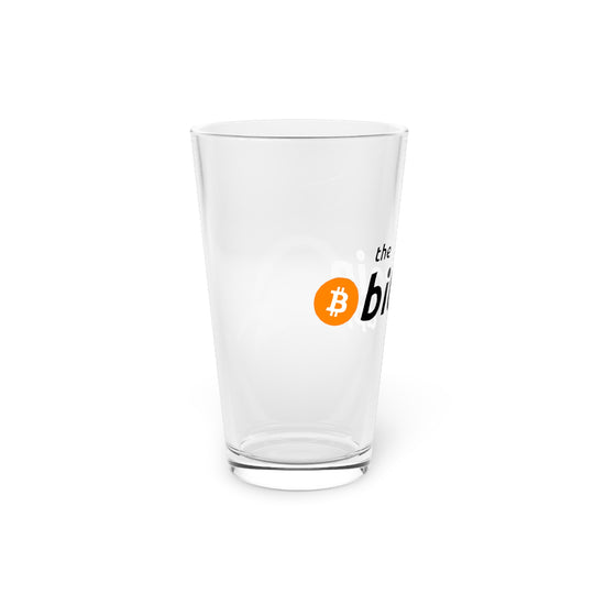 The Bitcoin App Pint Glass, 16oz