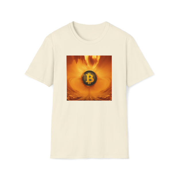 Bitcoin Tsunami Unisex Softstyle T-Shirt