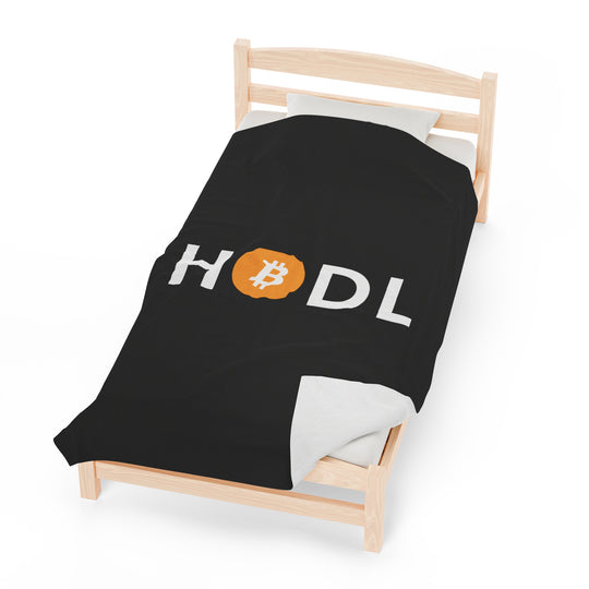 Hodl Cozy Plush Blanket