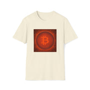 Solar Night Bitcoin Unisex Softstyle T-Shirt
