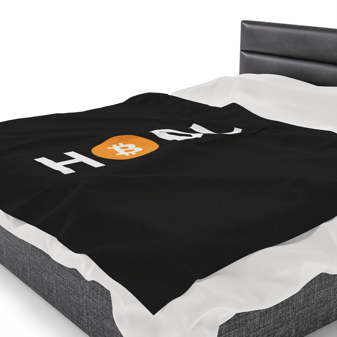 Hodl Cozy Plush Blanket