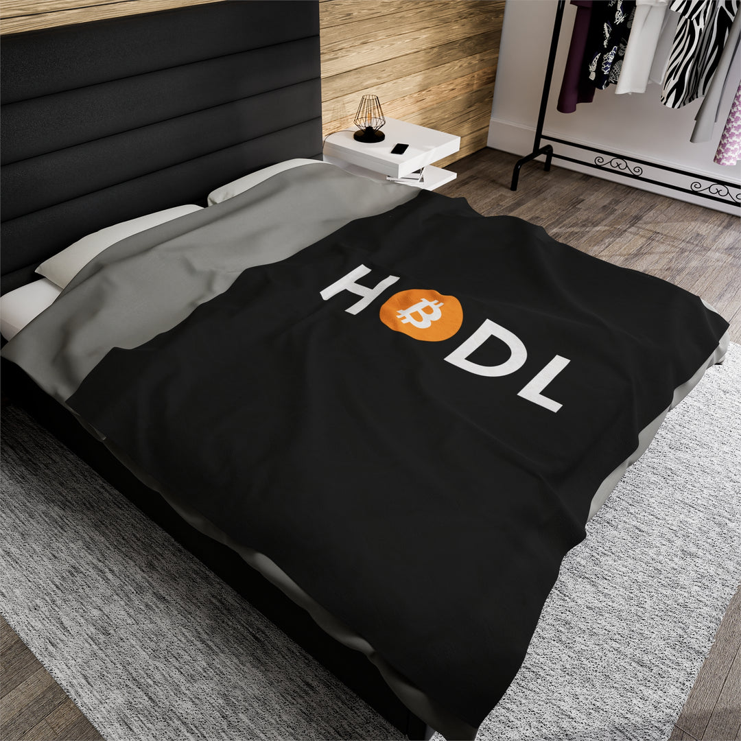 Hodl Cozy Plush Blanket