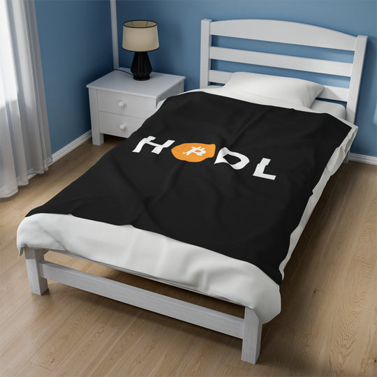 Hodl Cozy Plush Blanket