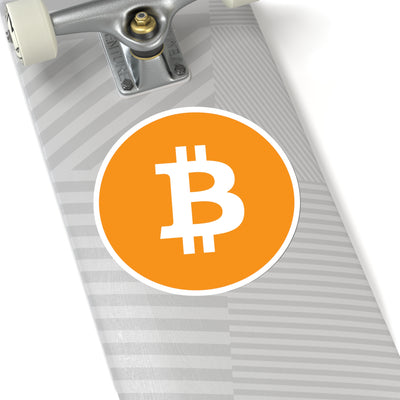 Bitcoin Logo Kiss-Cut Stickers