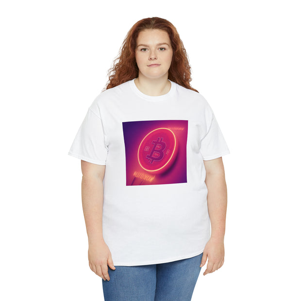 Bitcoin Pink Neon Tee