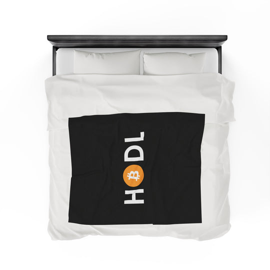 Hodl Cozy Plush Blanket