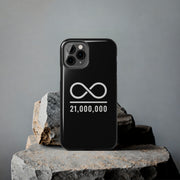 Infinity Over 21 Million iPhone Case