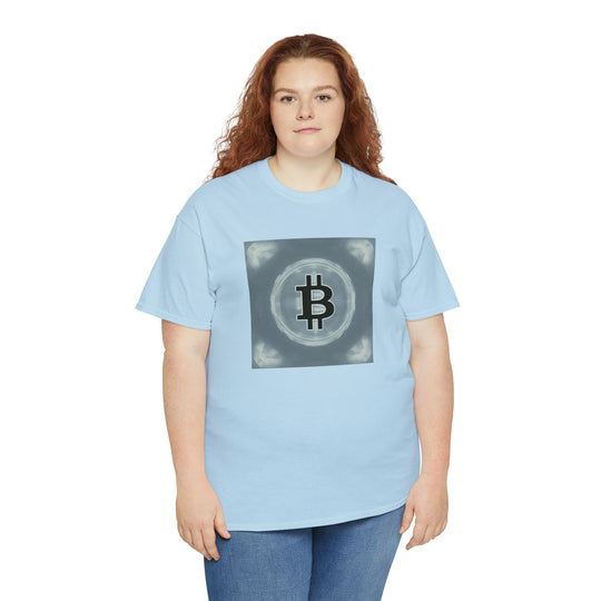 Bitcoin in Blue Tee