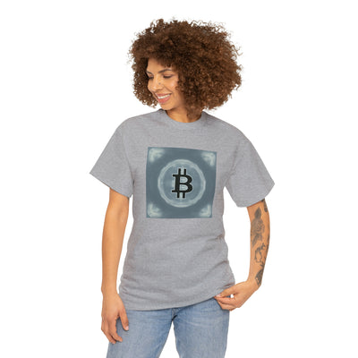 Bitcoin in Blue Tee