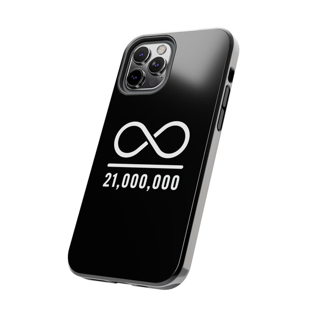 Infinity Over 21 Million iPhone Case
