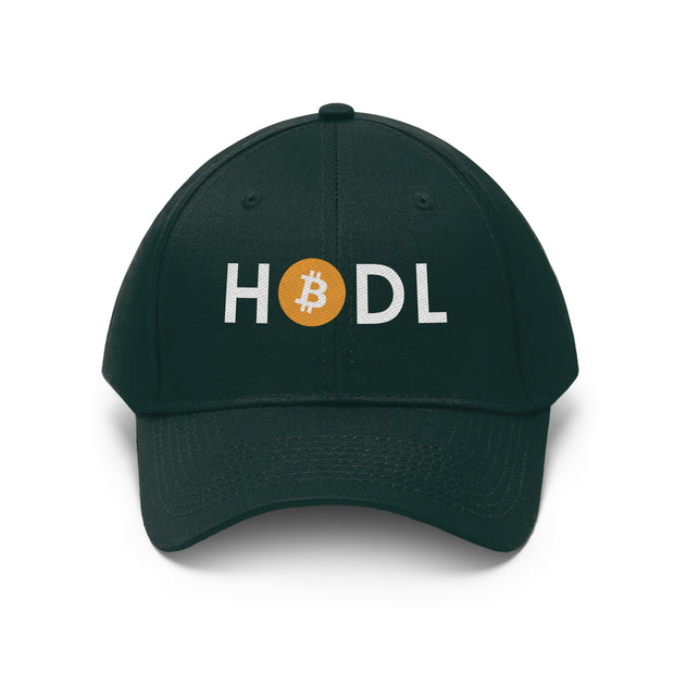 Bitcoin HODL Unisex Twill Hat