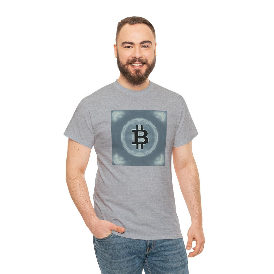 Bitcoin in Blue Tee