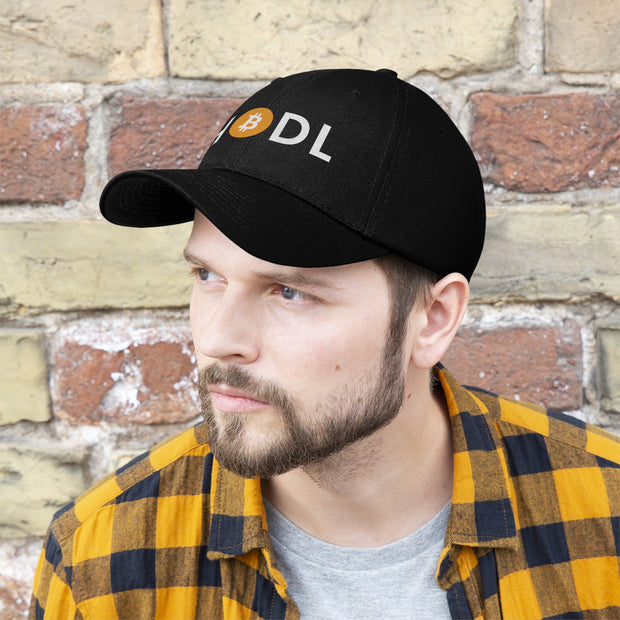 Bitcoin HODL Unisex Twill Hat