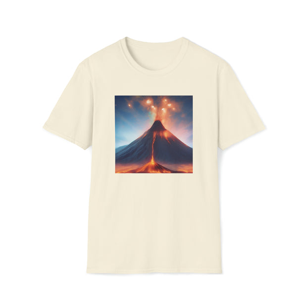 Bitcoin Eruption Unisex Softstyle T-Shirt