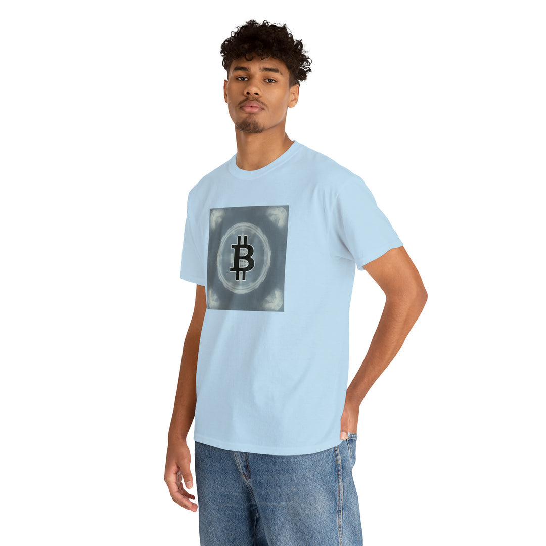 Bitcoin in Blue Tee