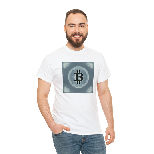 Bitcoin in Blue Tee